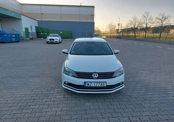 Volkswagen Jetta cena 46500 przebieg: 133586, rok produkcji 2016 z Warszawa małe 154